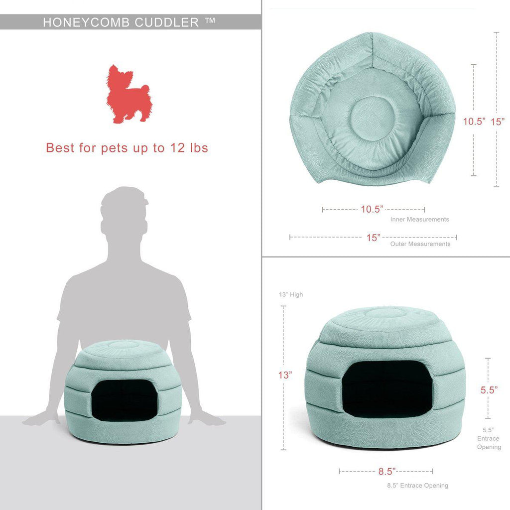 2-in-1 Honeycomb Ilan Hut Cuddler - Standard