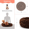 Calming Donut Dog Bed in Lux Fur - 36"x36"
