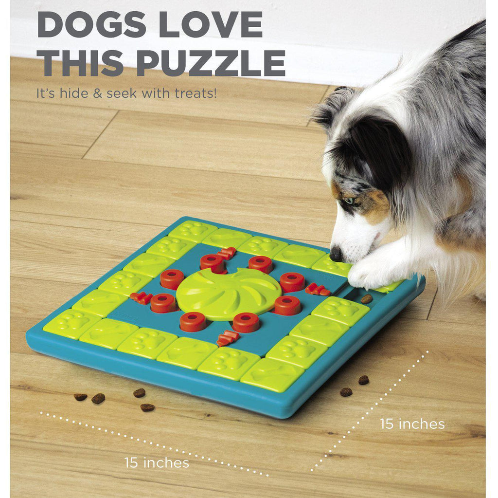 Outward Hound Worker Interactive Puzzle Dog Toy- Green