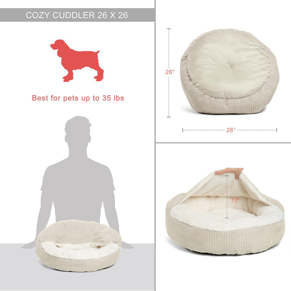 Cozy Cuddler Mason Pet Bed - Jumbo
