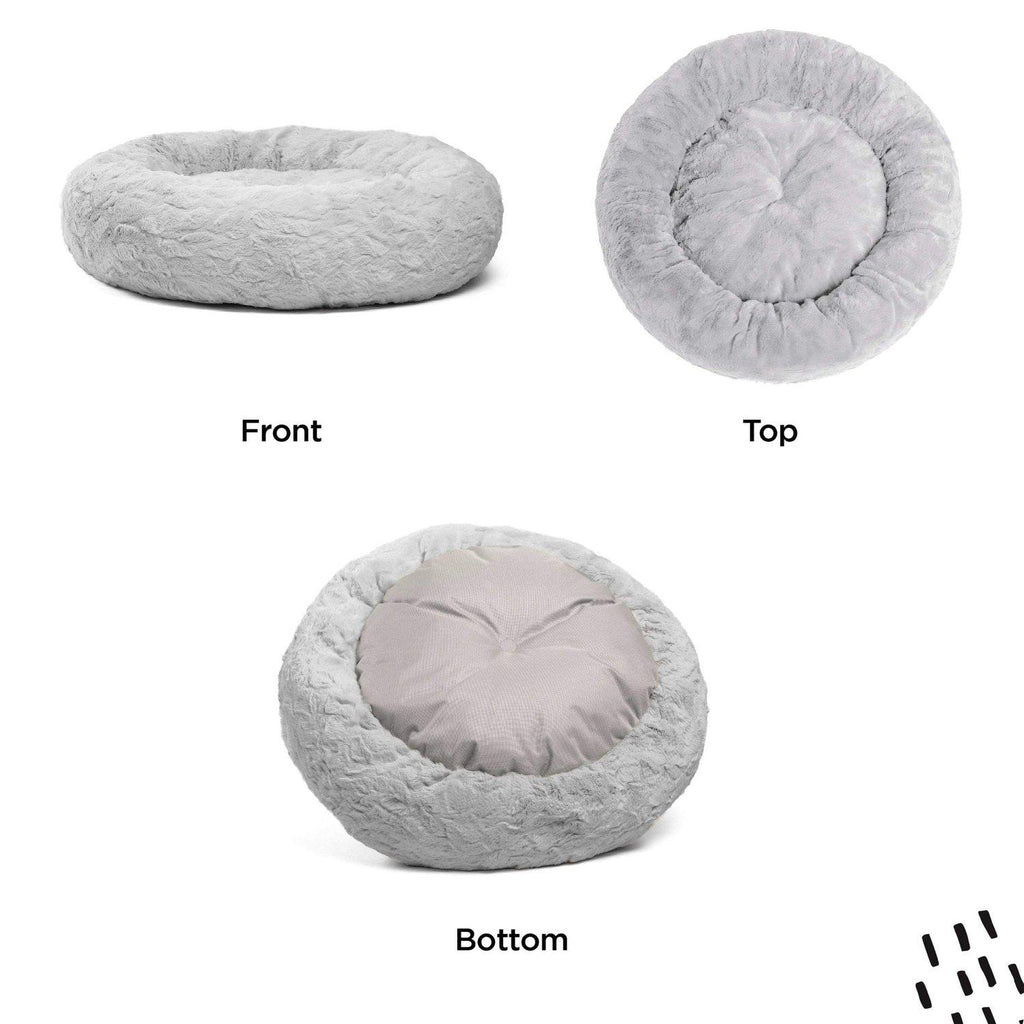 Calming Donut Bed in Lux Fur - 23"x23"