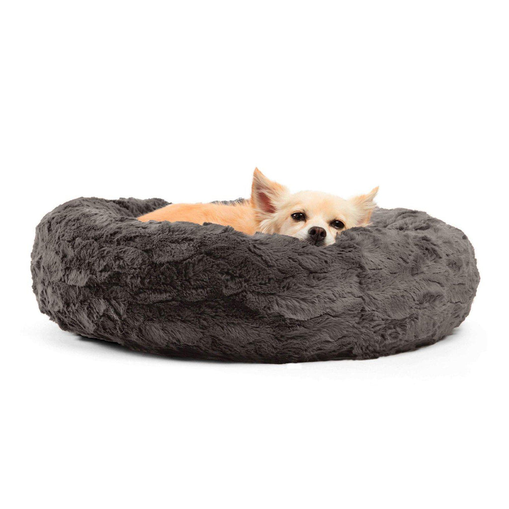 Calming Donut Bed in Lux Fur - 23"x23"