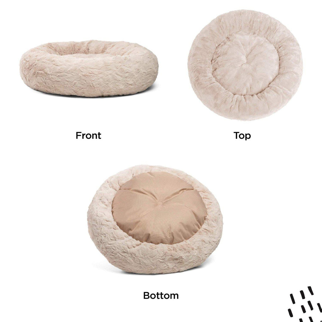 Calming Donut Bed in Lux Fur - 23"x23"