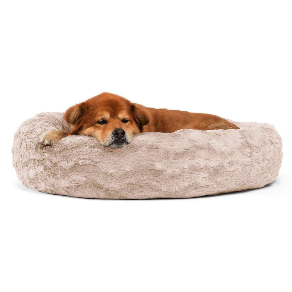 Calming Donut Bed in Lux Fur - 30"x30"