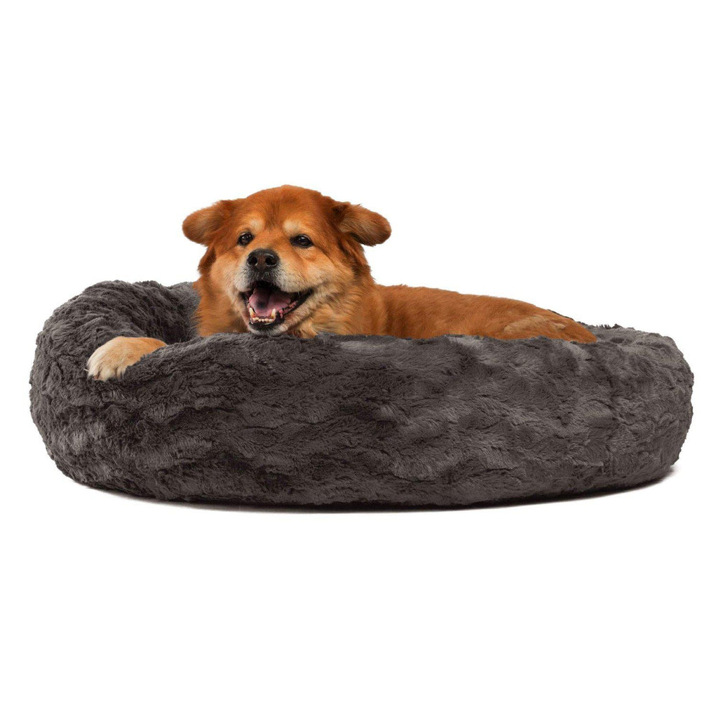 Calming Donut Bed in Lux Fur - 30"x30"