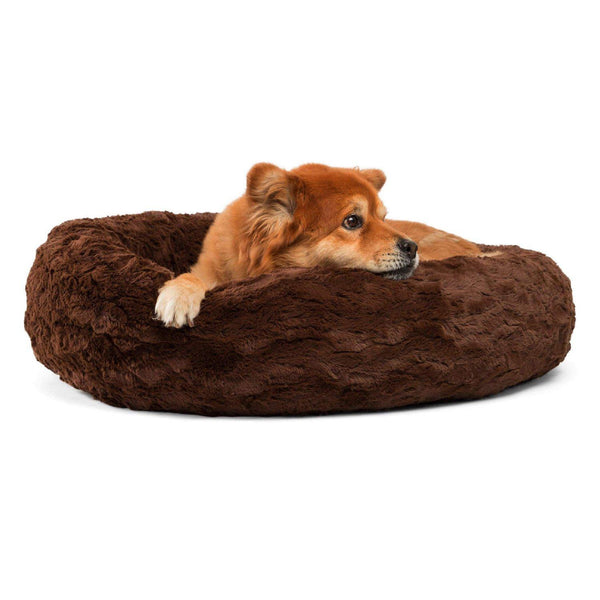 Calming Donut Bed in Lux Fur - 30"x30"