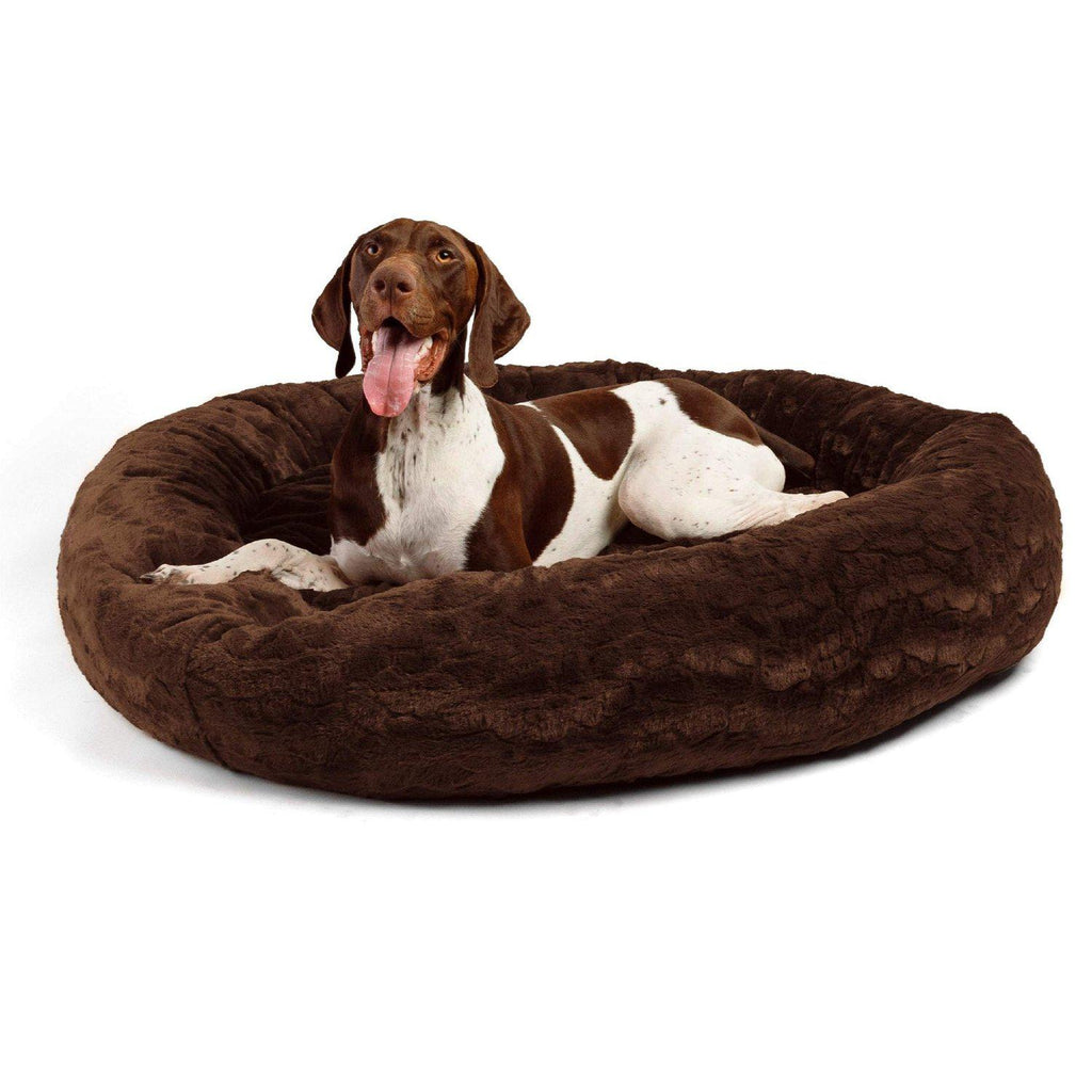 Calming Donut Bed in Lux Fur - 45"x45"