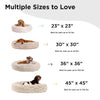 Calming Donut Dog Bed in Lux Fur - 36"x36"