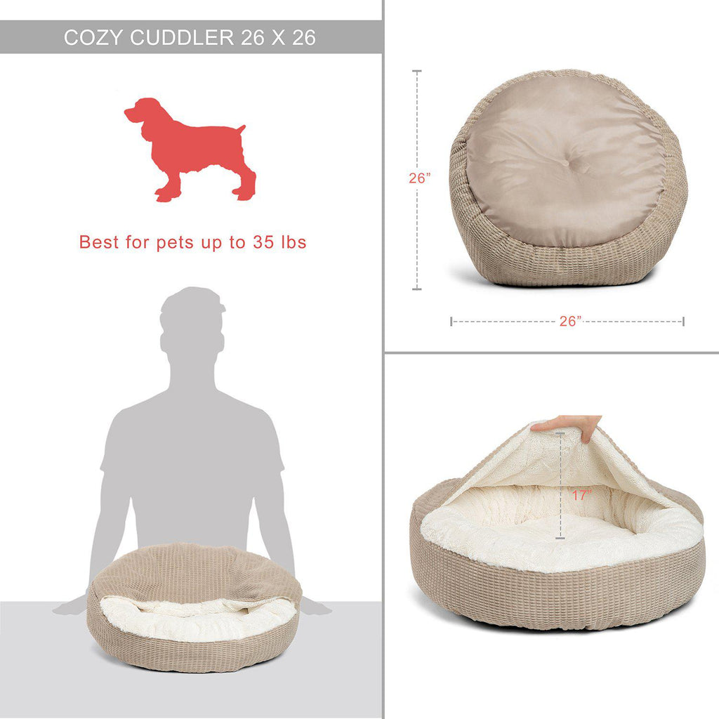 Cozy Cuddler Mason Pet Bed - Jumbo