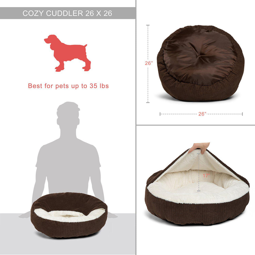 Cozy Cuddler Mason Pet Bed - Jumbo