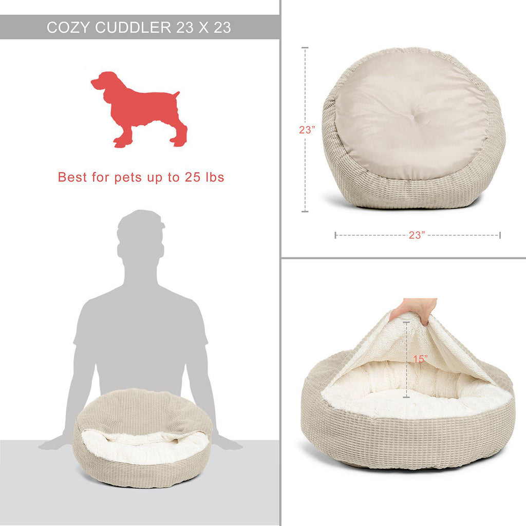 Cozy Cuddler Mason Pet Bed - Standard