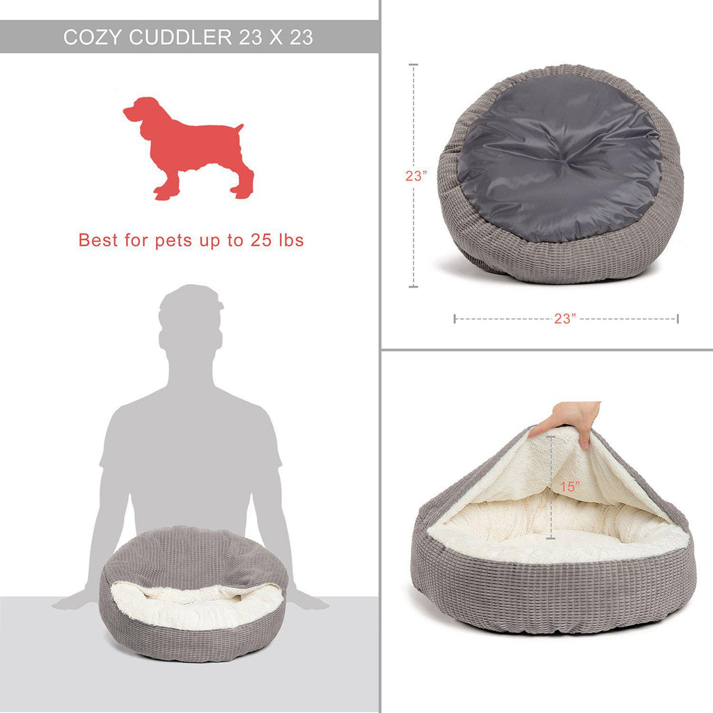 Cozy Cuddler Mason Pet Bed - Standard