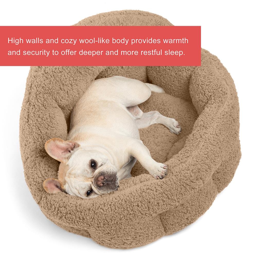 Deep Dish Sherpa Cuddler Dog Bed - Jumbo