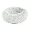 The Original Calming Donut Dog Bed in Shag Fur - 17"x17"